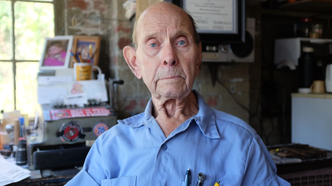 "It's depressing to watch the population disappear, the businesses disappear and the activity stop. Back in the 50s, 60s and 70s, it was hard to walk up the sidewalk because there was so many people. Now you walk up the sidewalk and there's nobody." -- Ed Shepard, 93.
