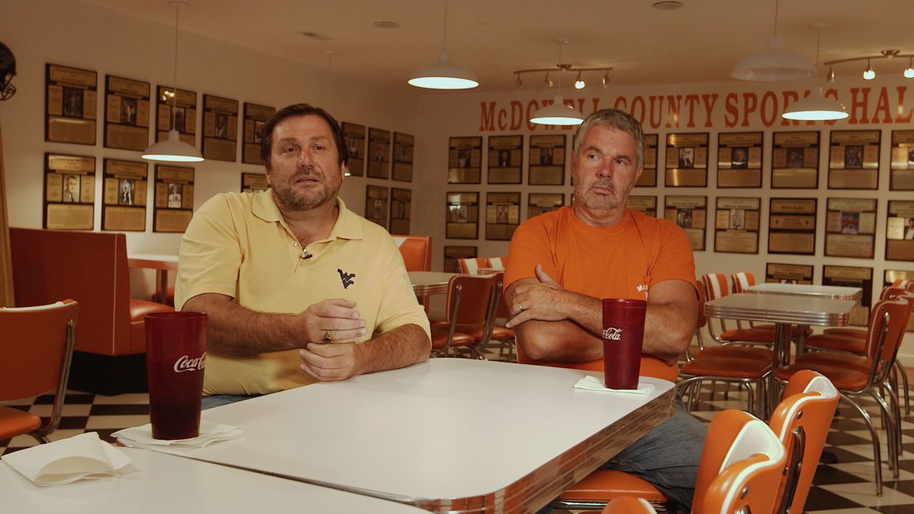 "When we have a natural disaster in the country, everybody shows up. We're the same as a natural disaster without the effects, without the storm, or without the flood. ... Hopefully we can get it turned around and hopefully we'll get some attention from Washington." -- Cecil Patterson, 51 (left in photo)