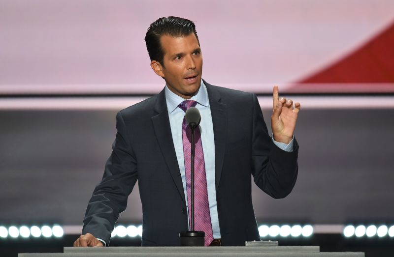 Donald Trump Jr. Running for President a 'step down' for my father