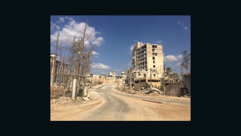 Castello Road, controlled by Syrian regime forces, is the only route into Aleppo's rebel-held east.