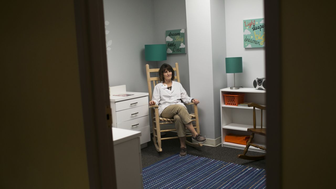 Sara Murray is a registered nurse and co-founder of Lily's Place, a facility for addicted babies.
