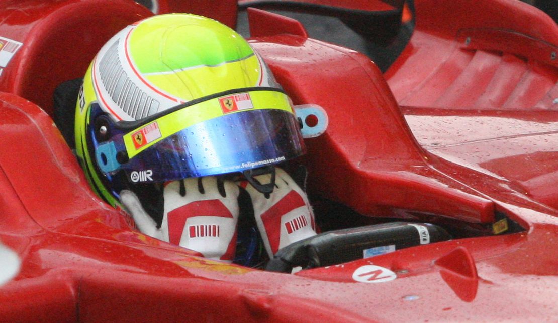 Massa wept after losing the 2008 drivers' title, despite winning the season's finale at Interlagos. 