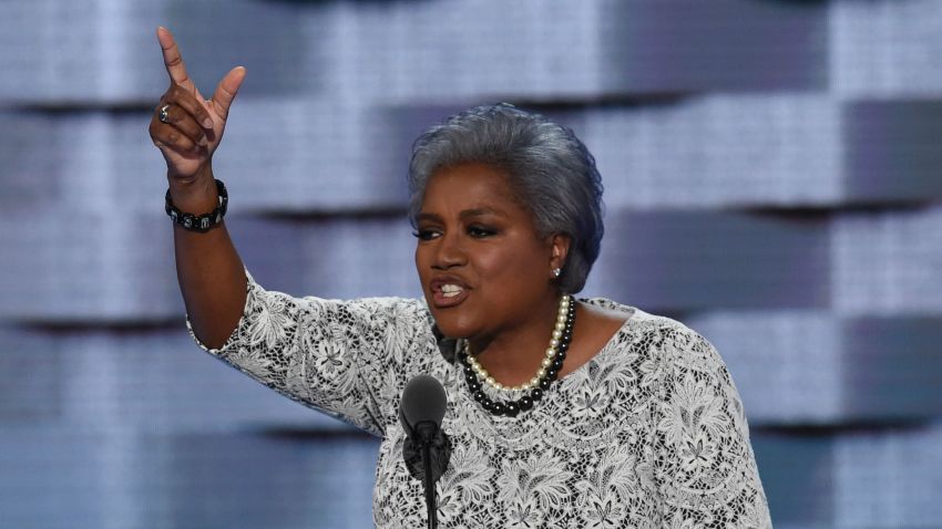DNC Vice-Chair Donna Brazile speaks during Day 2 of the Democratic National Convention at the Wells Fargo Center in Philadelphia, Pennsylvania, July 26, 2016.