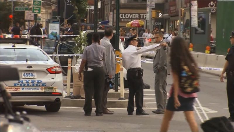 Meat Cleaver Attack In New York Rush Hour | CNN