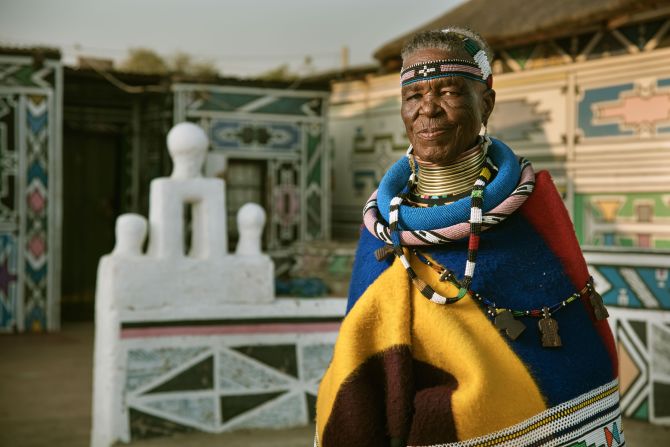 Meet 81 year old Esther Mahlangu, a South African Ndebele artist who has collaborated with German car giants BMW, not once, but twice. 