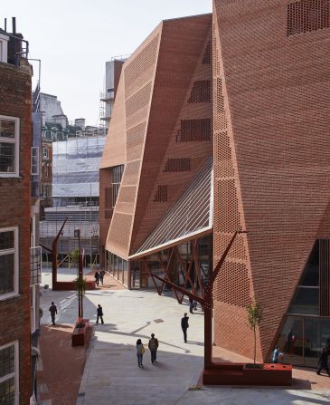 Part of the London School of Economics and Political Science, the Saw Swee Hock Student Centre was nominated for the Stirling Prize in 2014.