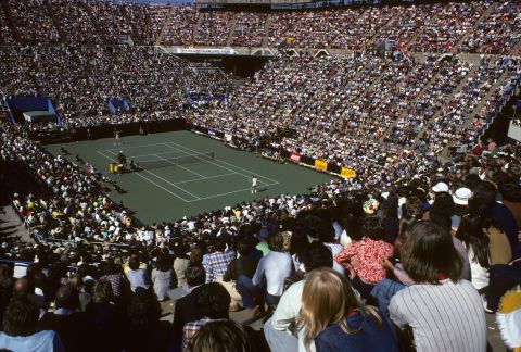 The US Open attracted larger crowds after moving to the USTA National Tennis Center at Flushing Meadows in 1978.