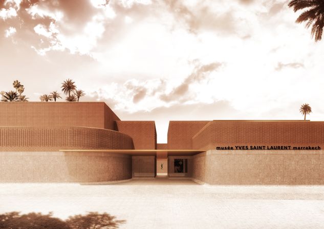 The new museum was designed by firm Studio KO. With offices in Paris, Marrakech and London, its cross-cultural sensibilities attracted the eye of Berge, who says that "their clean, uncluttered style recalls Saint Laurent's work."
