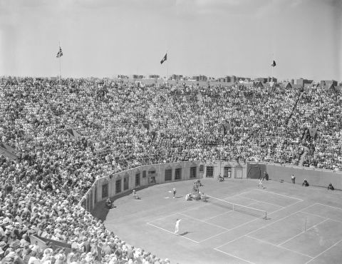 Huge crowds would regularly flock to Forest Hills at the end of the summer, when it hosted the US Open.