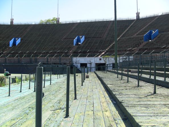However, the main arena fell into neglect.
