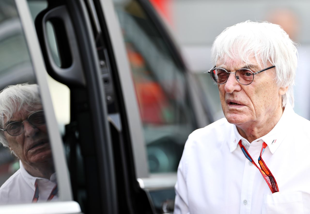 It's officially the end of an era ... Bernie Ecclestone is no longer boss of Formula One, though he has been given the honorary title of "chairman emeritus."