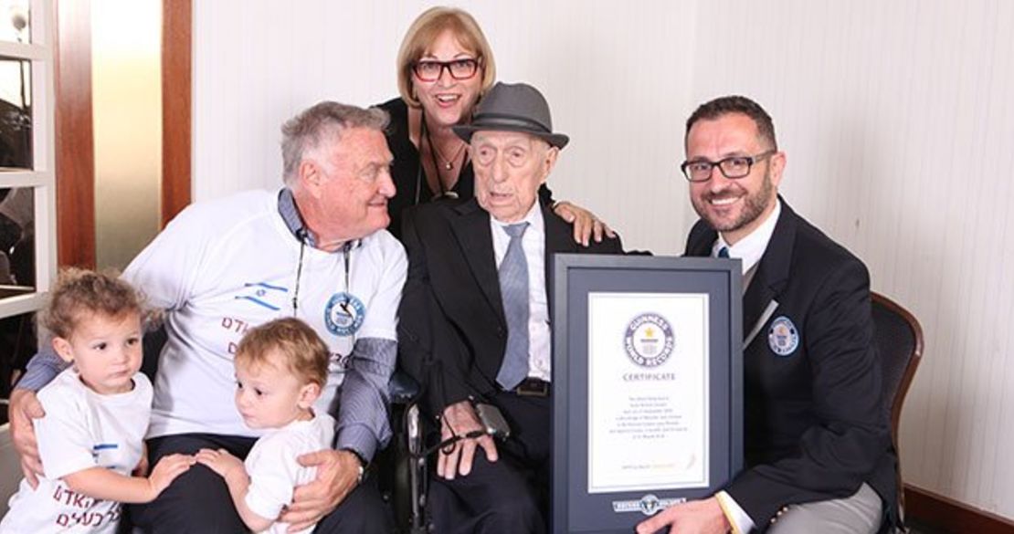 Yisrael Kristal was officially recognized as the world's oldest man by Guinness World Records in March 2016.