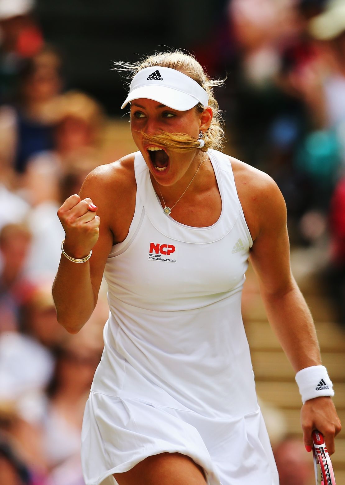 As well as her two grand slam titles, Kerber also reached the 2016 Wimbledon final.