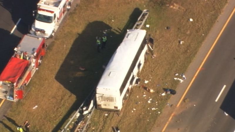 4 dead after football team bus crashes in North Carolina | CNN