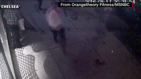 Surveillance video shows impact from the explosion.