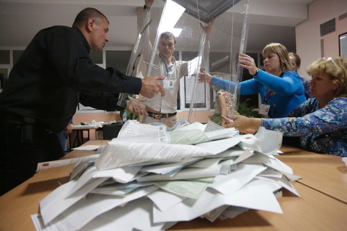 Votes were counted throughout the night across the country.