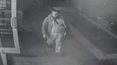 This image apparently taken from surveillance footage shows Rahami, officials say.