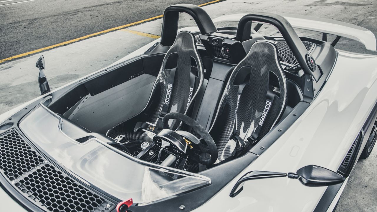 Italian design agency Esiste was brought in to help create the finished shape of the car.