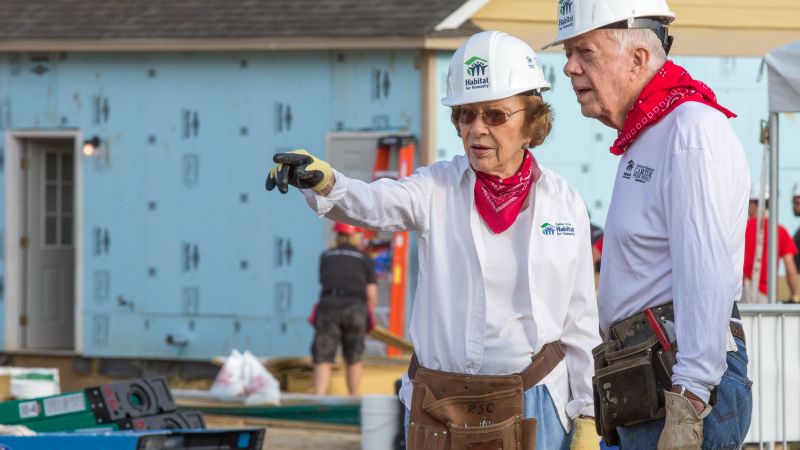 Jimmy Carter's 32-year passion project to build homes | CNN