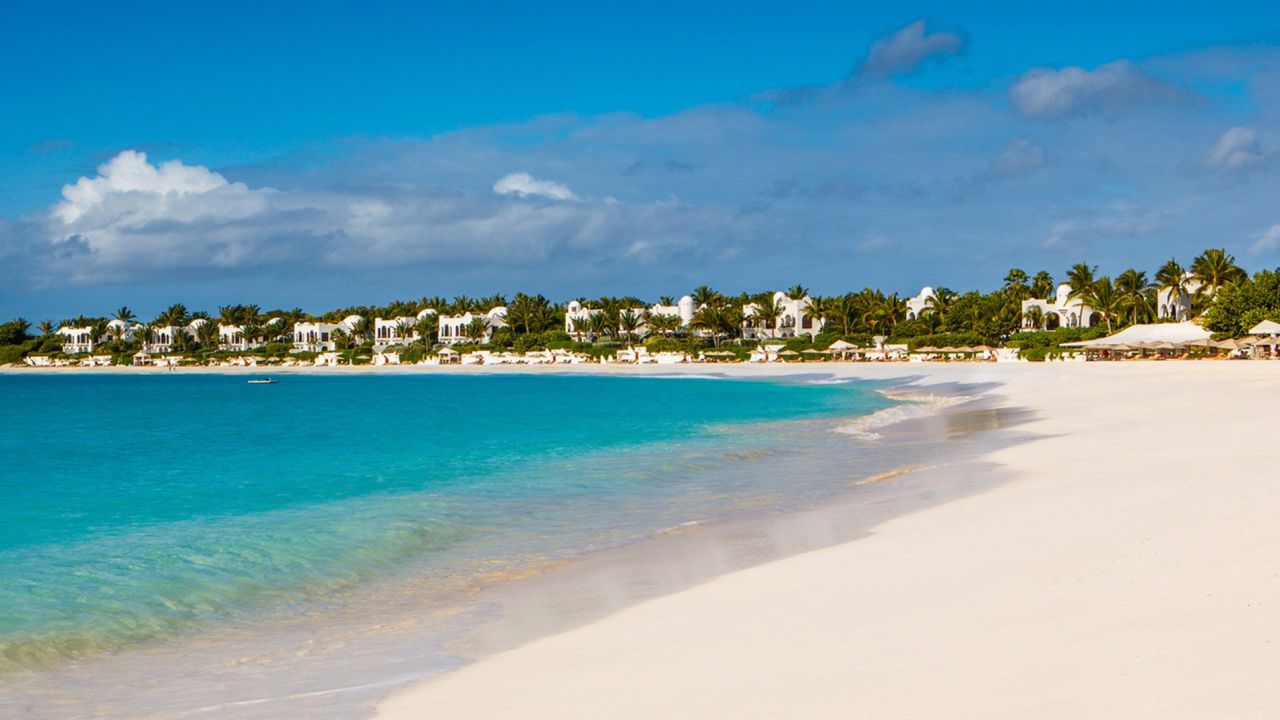 <strong>Cap Juluca (Anguilla):</strong> Cap Juluca may be relatively low-key compared to some other beachfront resorts, but it's no less luxurious. Its domed villas are stocked with posh amenities like Frette linens and Hermès bath products and feature ocean-facing patios.