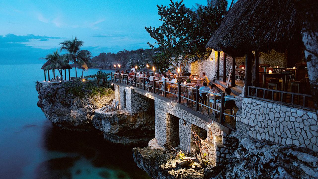 <strong>Rockhouse Hotel (Negril, Jamaica):</strong> Each of the 20 stone and timber villas at Rockhouse Hotel features a private sunbathing deck perched directly over water and a spectacular view of the rocky shore.