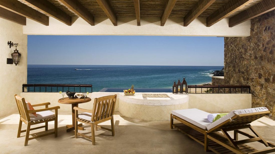 <strong>The Resort at Pedregal (Cabo San Lucas, Mexico): </strong>Sandwiched between the mountains and ocean on the southernmost tip of Mexico's Baja Peninsula, this Spanish Colonial resort has the best address in Cabo San Lucas.