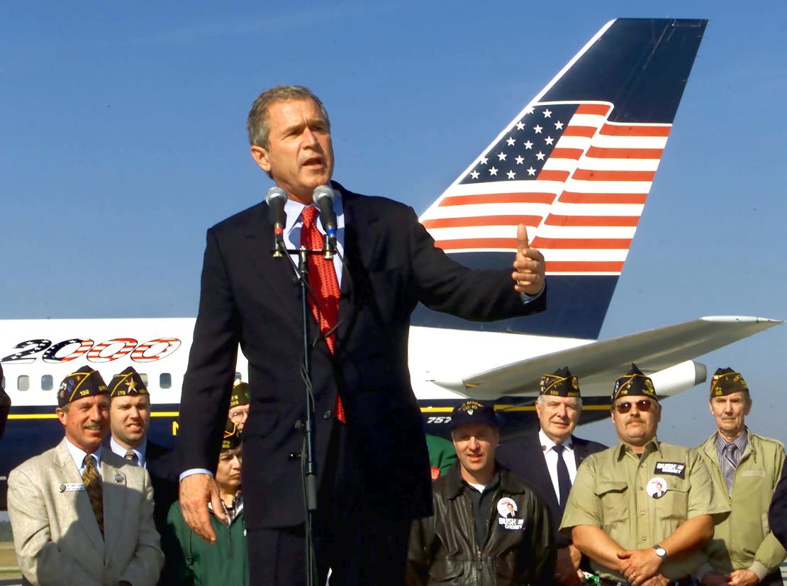 Bush plane rally