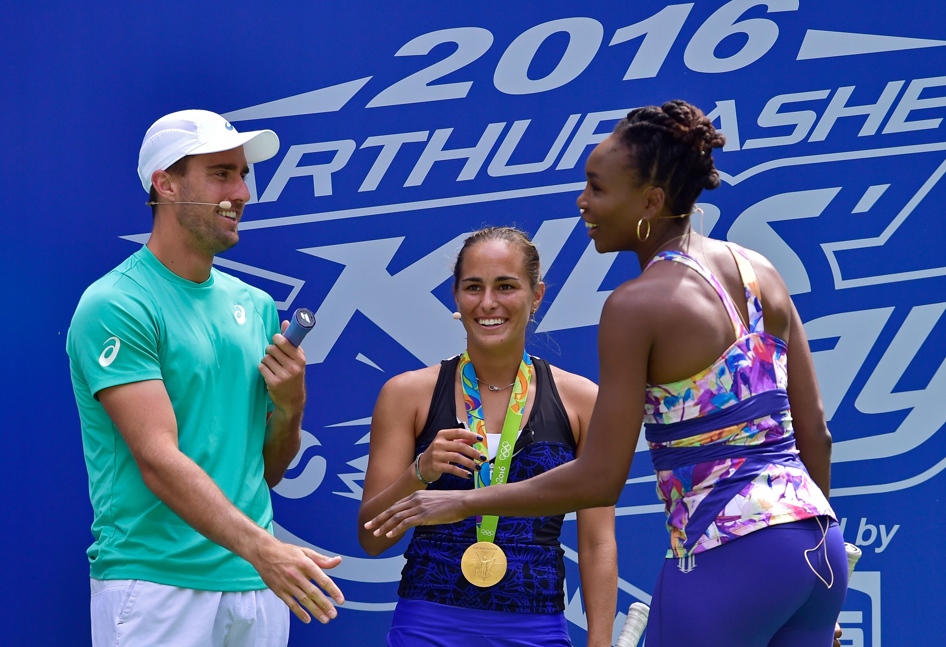 Monica Puig & Her Boyfriend Are Pitch Perfect - Outside the Ball