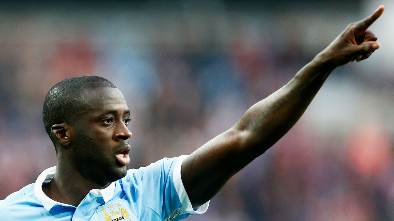 Yaya Toure joined Manchester City in 2010 from Barcelona.