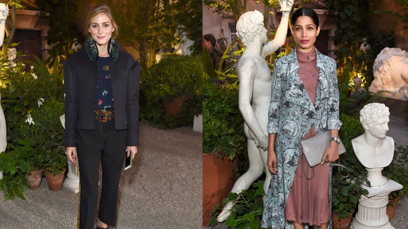 Olivia Palermo, Freida Pinto 