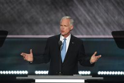 Sen. Ron Johnson, a Wisconsin Republican, is seen in July 2016. 