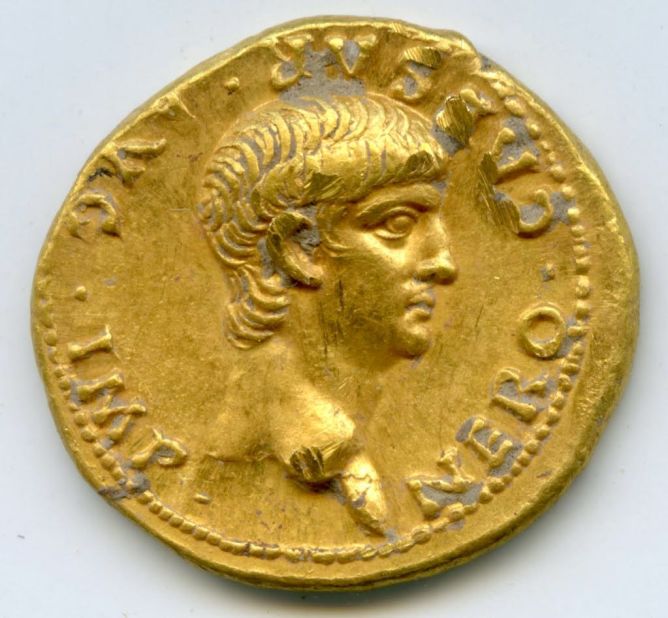 Archaeologists <a href="http://edition.cnn.com/2016/09/20/middleeast/jerusalem-nero-coin/index.html">unearthed</a> a rare 2,000 year old Roman coin during a <a href="http://edition.cnn.com/2016/09/20/middleeast/jerusalem-nero-coin/index.html">scientific dig</a> in Jerusalem during the summer of 2016. The gold coin features the face of Emperor Nero and was likely struck in 56-57 AD.