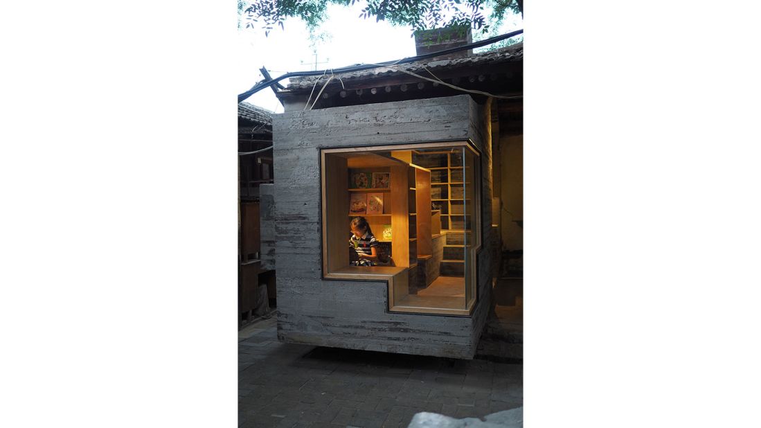 The studio conceived the Micro Yuan'er -- a room that can be added on to existing structures -- and a small, stand-alone Micro Hutong, which are inspired by the buildings in traditional hutong courtyards. 