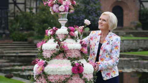 Mary Berry, host of The Great British Bake Off