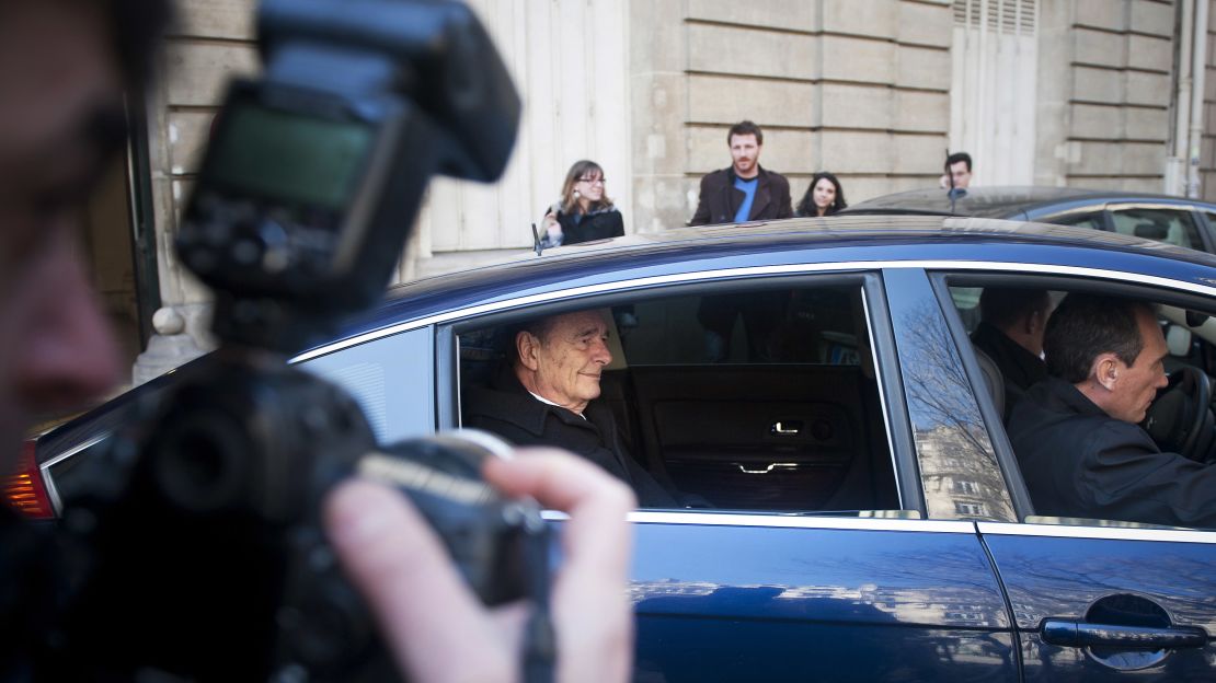 France's former President Jacques Chirac was prosecuted in 2011.