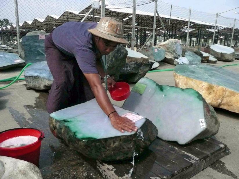 Myanmar supplies the vast majority of the world's jade, and all of the higher quality jadeite. However, most stone is mined in a remote and conflict-ridden corner of the country, and the industry lacks regulation. Although there are no formal figures on the supply of jade, major auctions houses say supply is dwindling. 