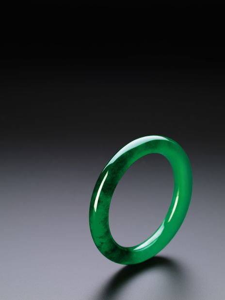 This simple, vivid emerald green jadeite bangle, for example, is expected to fetch between HK$50 to $70 million ($6.5 to $9 million) when it goes under the hammer at a Sotheby's auction in October 2016.