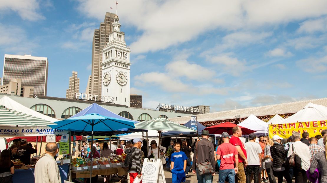 Culinary nerve center: San Francisco's Clock Tower Market.