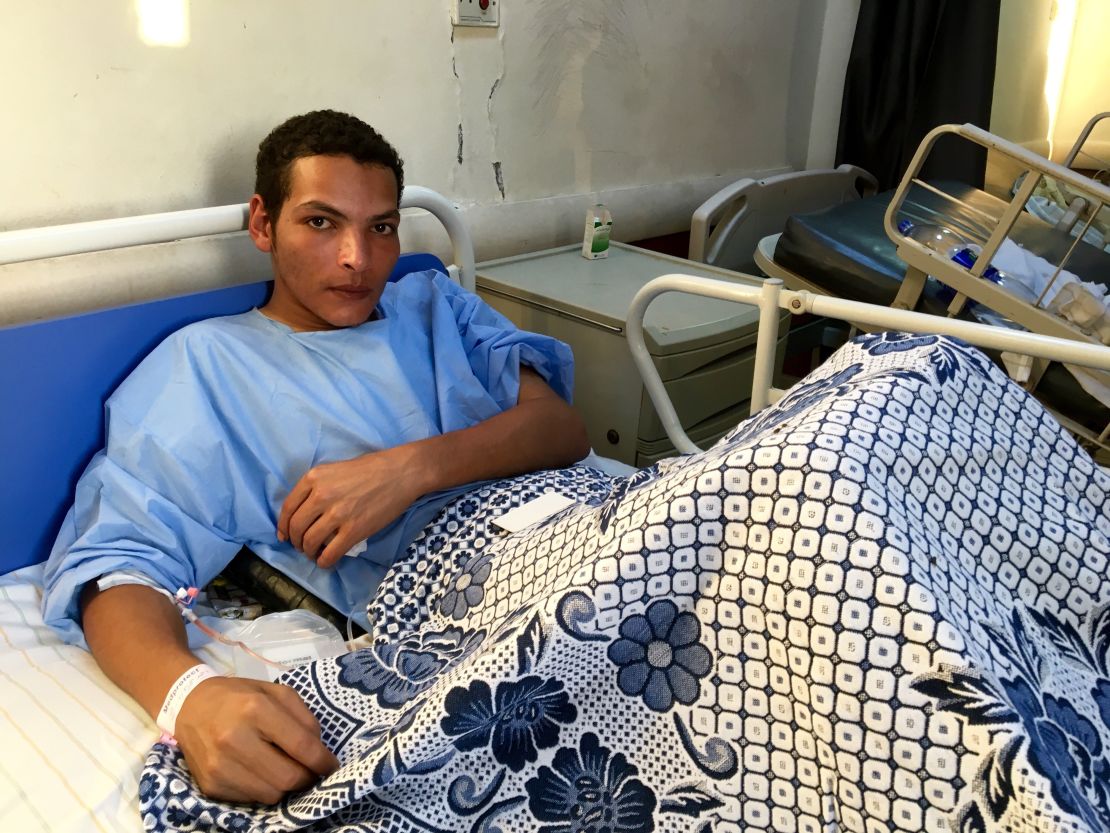 Ahmed Mohamed, 27, went back into the water to rescue others.