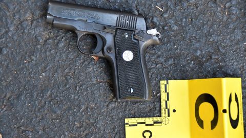 A gun found in Keith Scott's possession, according to Charlotte-Mecklenburg Police.