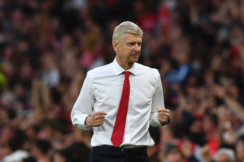  Arsene Wenger celebrated his 20th anniversary in charge at Arsenal with a 3-0 win over archrivals Chelsea. It was his side's first win against their West London counterparts since 2011. 