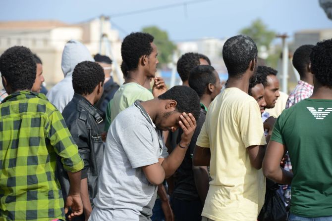 Many refugees feel overwhelmed after surviving the dangerous journey to Europe.