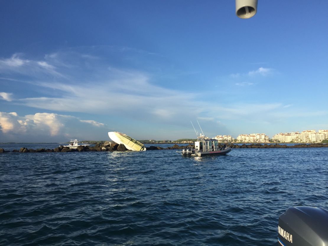 Miami-Dade Fire Rescue responded to the call Sunday of the boat accident that claimed the lives of Fernandez and two others