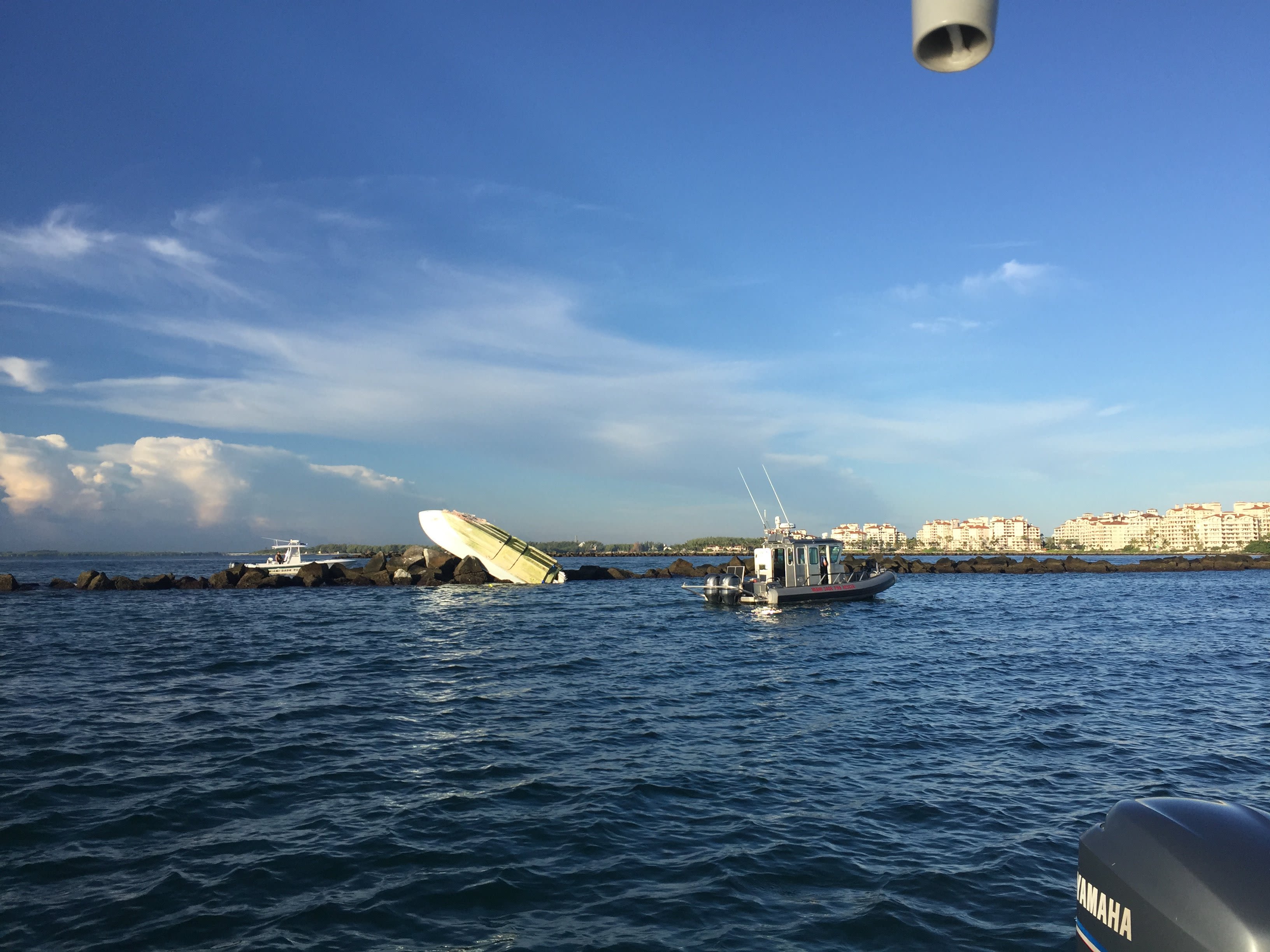 Photos from the scene of Jose Fernandez boat crash