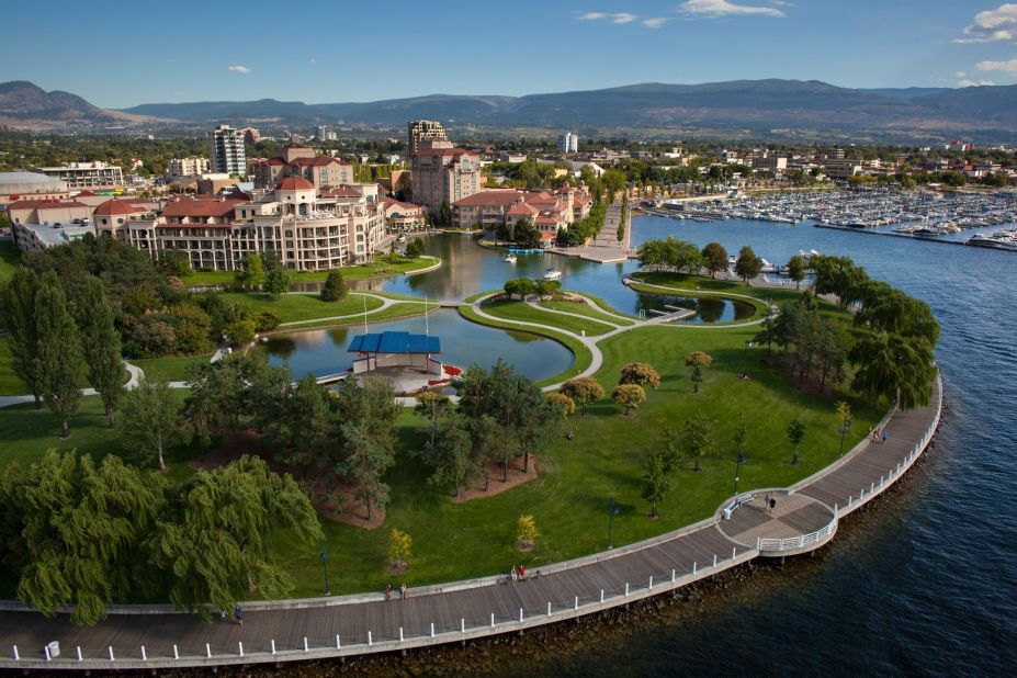 Kelowna, a city of 117,000, sits at the center of the fast-growing wine region.