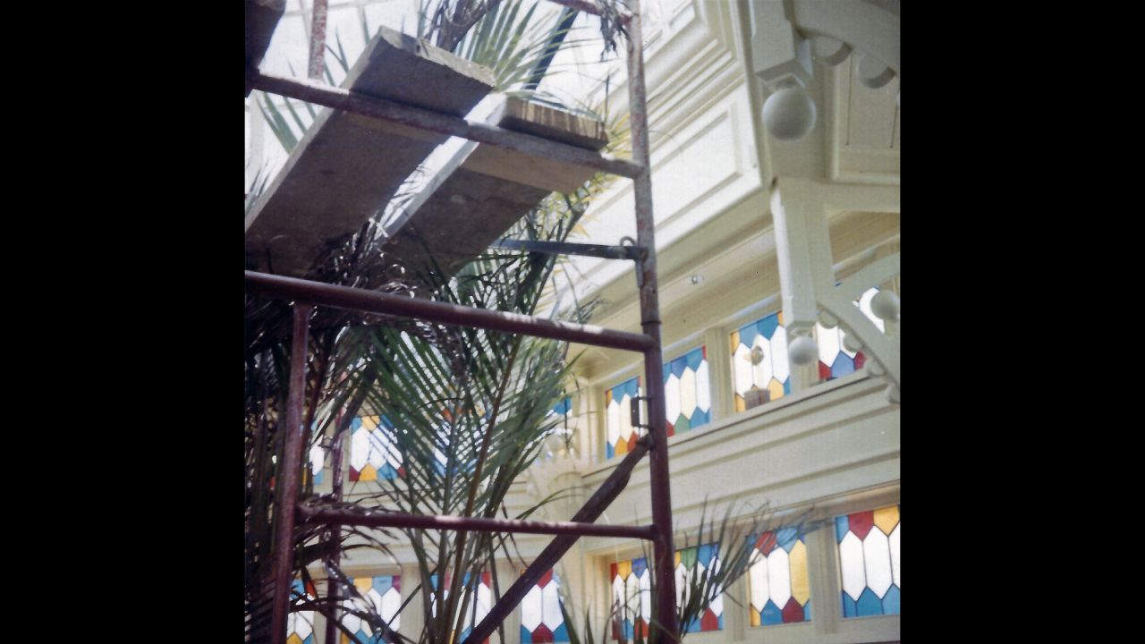 <strong>The Crystal Palace —</strong> When the Crystal Palace Restaurant debuted on the Magic Kingdom's opening day, "it was a cafeteria-style experience," Valdes said. "This Victorian-inspired building is a prime example of the craftsmanship involved in each detail. The building design was influenced by San Francisco's Conservatory of Flowers, England's Kew Gardens and the New York Crystal Palace."