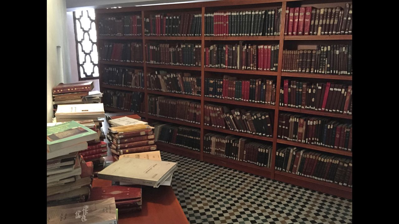 The library is home to over 4,000 texts, including some that are exceedingly rare, such as a 9th-century Qu'aran written in Kufic script on camel skin. The restoration includes a state-of-the art lab that can digitize and restore these texts, as well as mend holes in ancient paper rolls, and prevent cracks in scrolls.