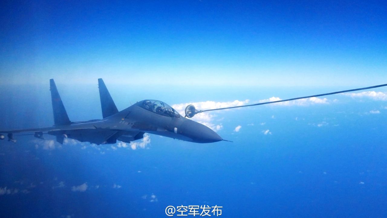 Japan scrambled a fighter jet as 8 Chinese planes flew over the Miyako Strait.
