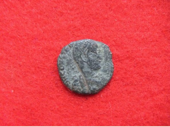 Ten ancient Roman and Ottoman coins were <a href="index.php?page=&url=http%3A%2F%2Fedition.cnn.com%2F2016%2F09%2F27%2Fluxury%2Fancient-roman-coins-japan%2F">recently discovered in castle ruins in Okinawa, Japan</a>. This image shows the front of one of the Roman coins.