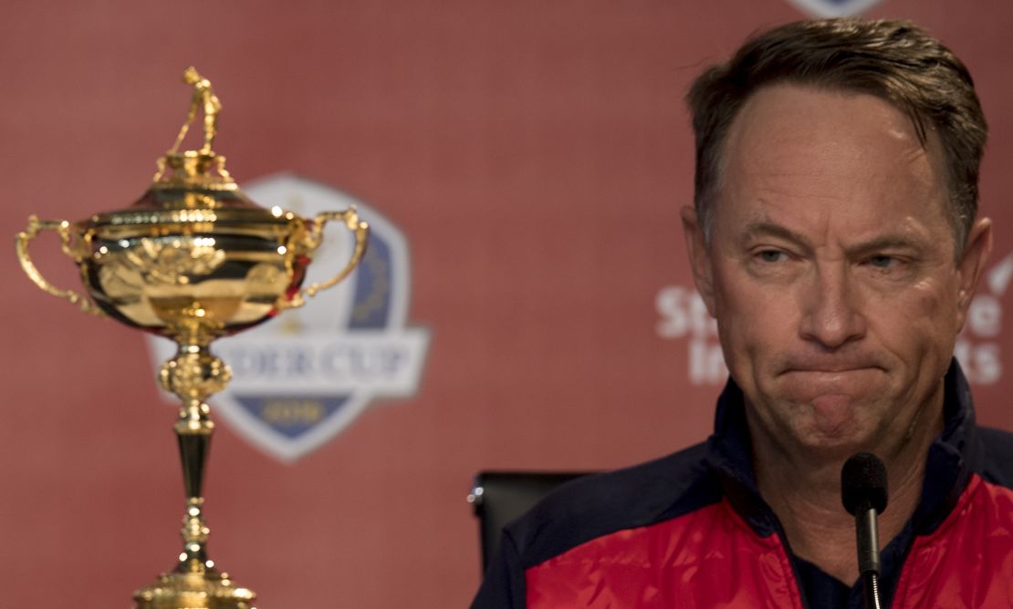 Captain Love has the task of winning back the Ryder Cup for the USA for the first time since 2008.
